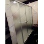 Штора на ванну стекло KO&PO F 150 S 150х140 см четырёхсекционная раздвижная мат.