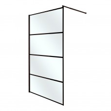 Душевая перегородка - стенка боковая Insana Alba white 100x195 см (A0051973) стекло 6 мм