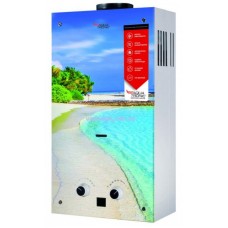 Газовая Колонка дымоходная Aquatronic JSD20-AG308 10 л панель из стекла с рисунком пляж