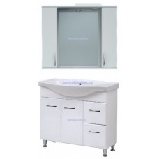 Комплект мебели для ванной Элегант Плюс 95 см Т+З