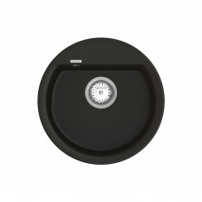 Кухонна мийка Easy EMR 01.45 Black + сифон
