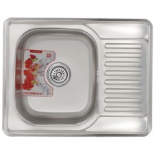 Мойка кухонная ZERIX Z6350-06-160E (satin) (ZM0561)