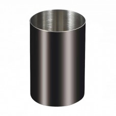 WROCLAW стакан отдельностоящий, нержавеющая сталь, черный матовый