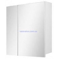 Шкаф навесной зеркальный VERONA ЗШ 70 см белый