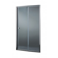 Душевые двери в нишу стеклянные раздвижные 120 см WIZ на 2 секции (стекло матовое)