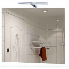 Зеркало в ванную комнату 60 см с подсветкой ЮВВИС Лайт (со светильником LED) Lite 60*60