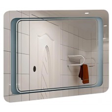 Зеркало в ванную со светодиодной лентой Юввис Duet Z-100 с LED-подсветкой
