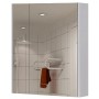 Зеркальный шкаф в ванную комнату 60 см ЮВВИС Эльба Z-60 (без подсветки)