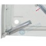 Акриловый поддон полукруглый SHOWER SHOWART LONDRA 90x90x15 см (C15359)