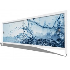 Экран под ванну 120х55 см VERONA PREMIUM с рисунком ВОЛНА (усиленный)