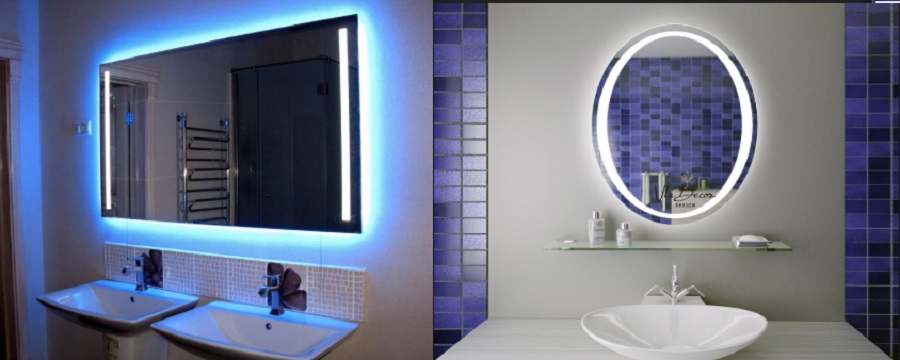 Зеркала с led подсветкой для ванной комнаты